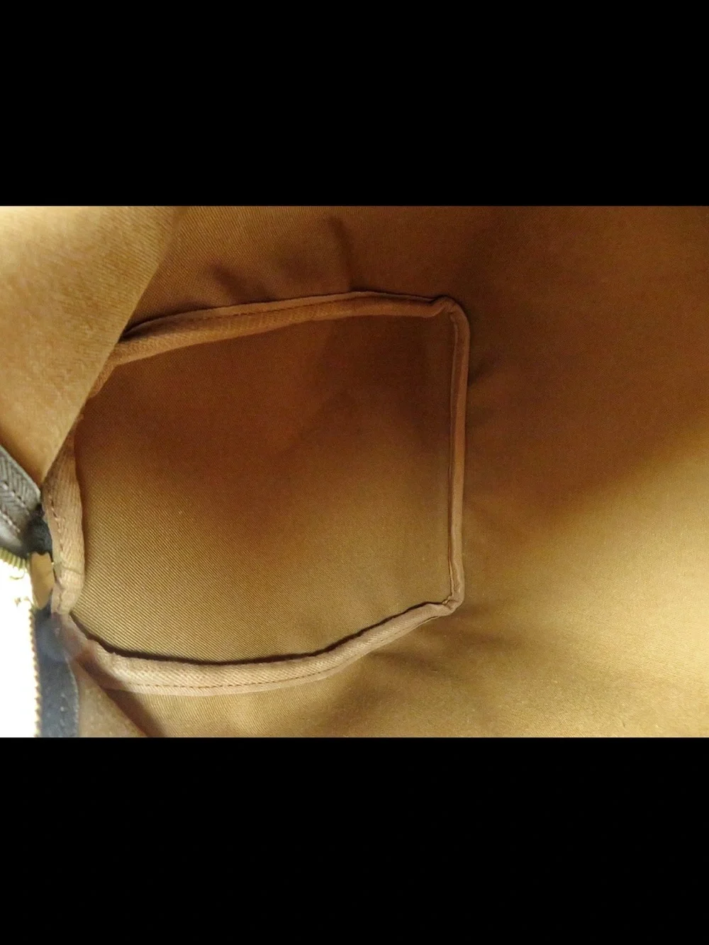 Louis Vuitton Brown Monogram Canvas Duffle with Tan Leather Trim